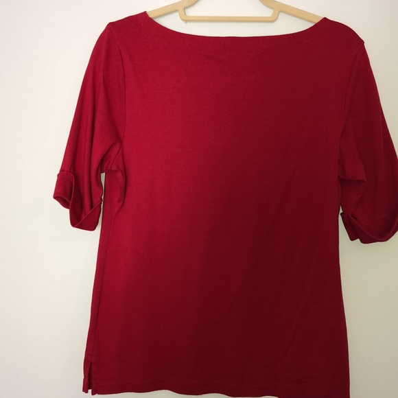 Karen Scott cuff sleeve top - Picture 5 of 8